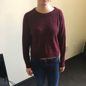 Maroon sweater